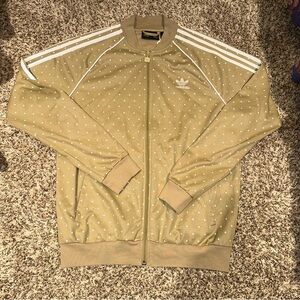 Adidas Limited Edition Pharrell Taupe with White Triangle Hu Hiking Jacket L